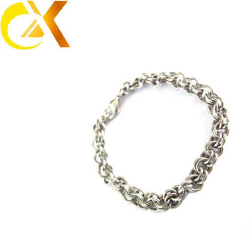 Großhandel Edelstahl Schmuck Twisted Kabel Armband